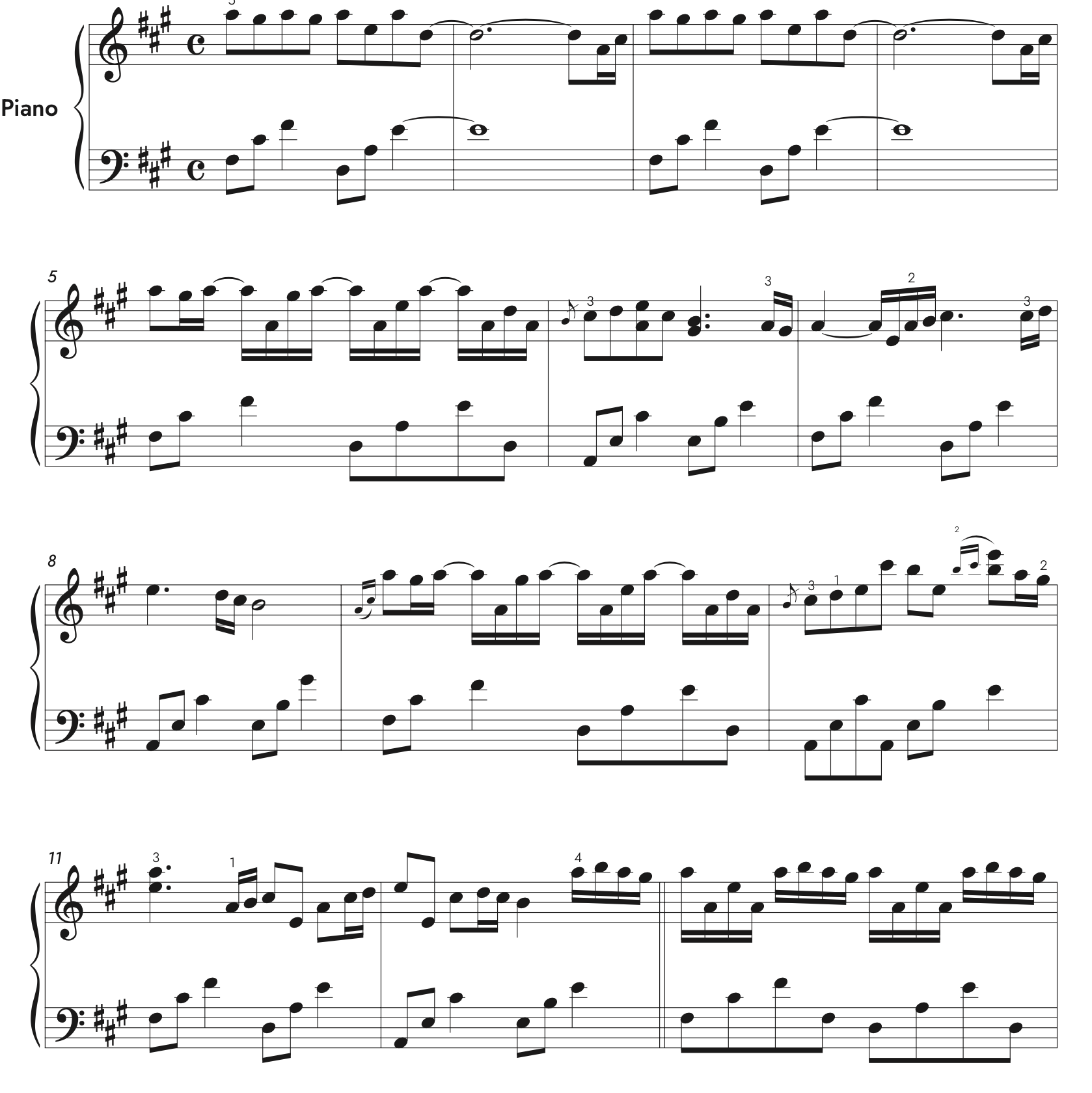 Yiruma - River flows in you - Nootstudio