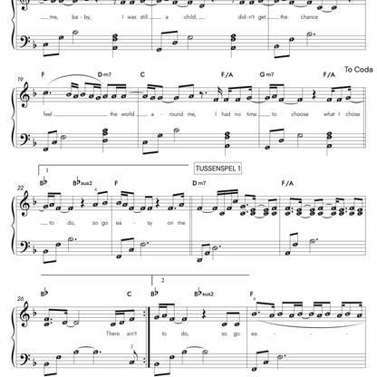 Adele - Easy on me - Nootstudio