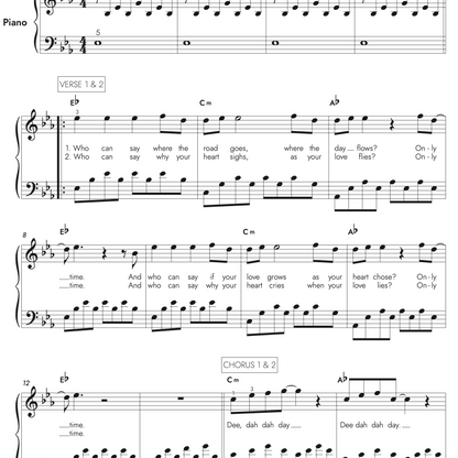 Enya - Only time - Nootstudio