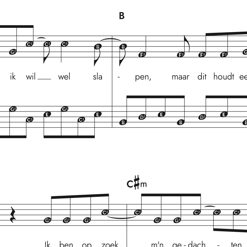 Meau - Stukje van mij - Nootstudio
