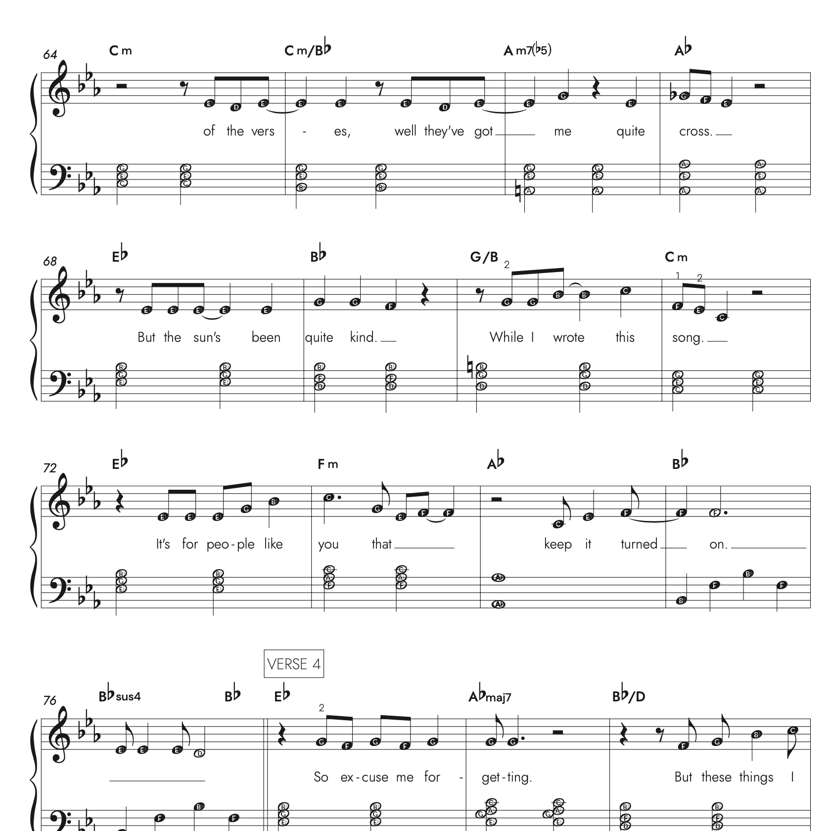 Elton John - Your song - Nootstudio