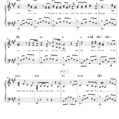 Bruno Mars & Lady Gaga - Die with a smile - Nootstudio
