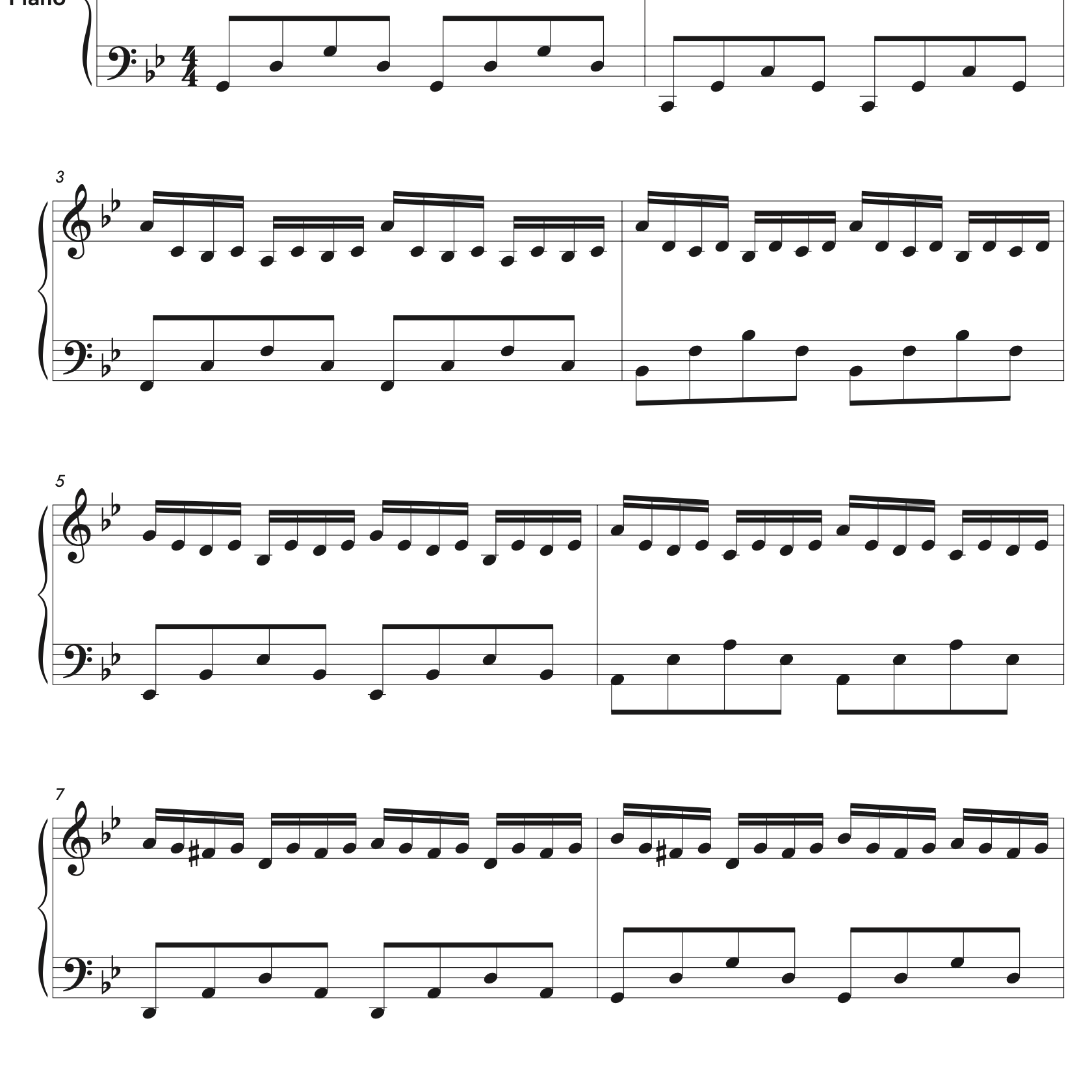 Luo Ni - G minor Bach - Nootstudio
