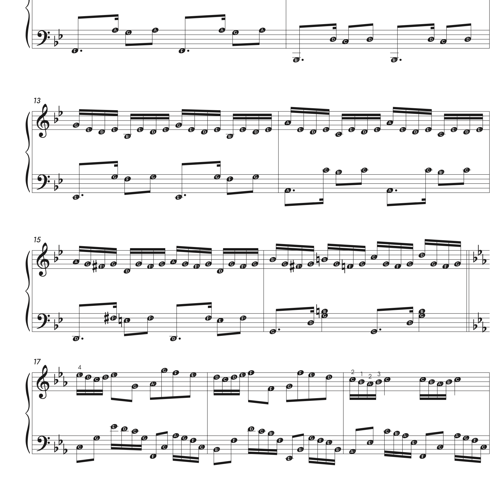 Luo Ni - G minor Bach - Nootstudio