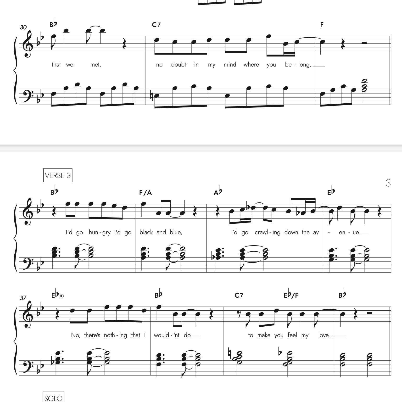 Adele - Make you feel my love - Nootstudio