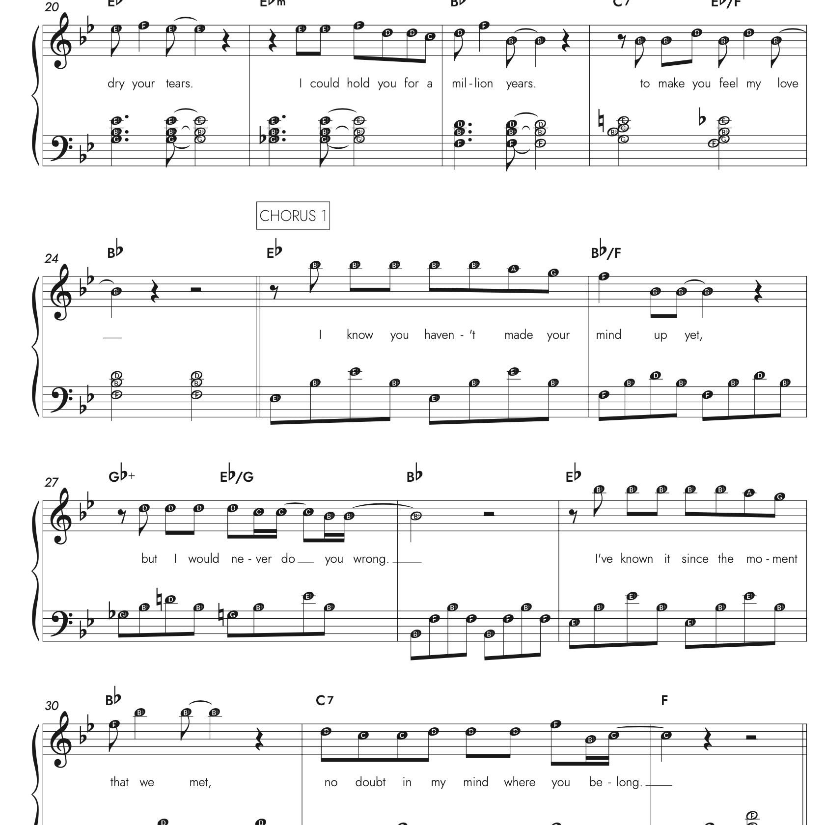 Adele - Make you feel my love - Nootstudio